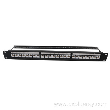 Cat6A Cable Panel Jack UTP Patch Panel